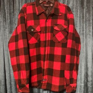 Dickies red plaid jacket
